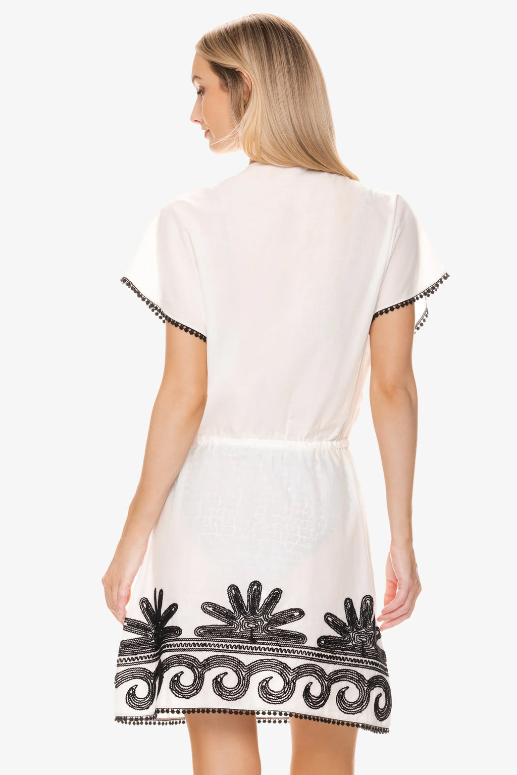 Margaux Dress – Black White