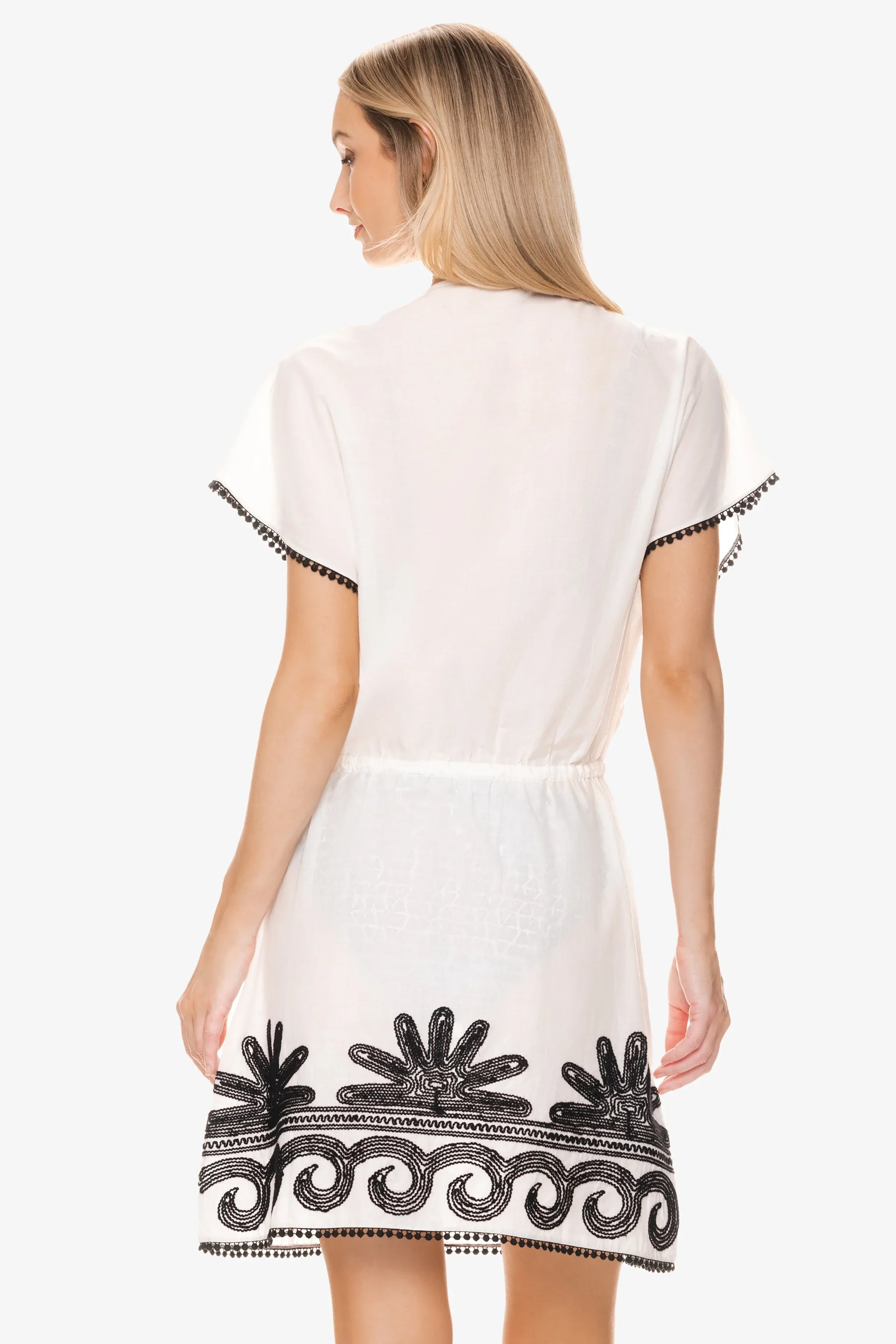 Margaux Dress – Black White