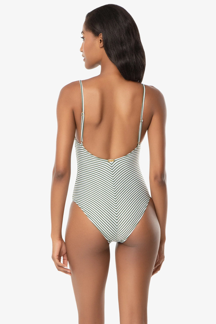 Mitered One-Piece | Fatigue Stripe