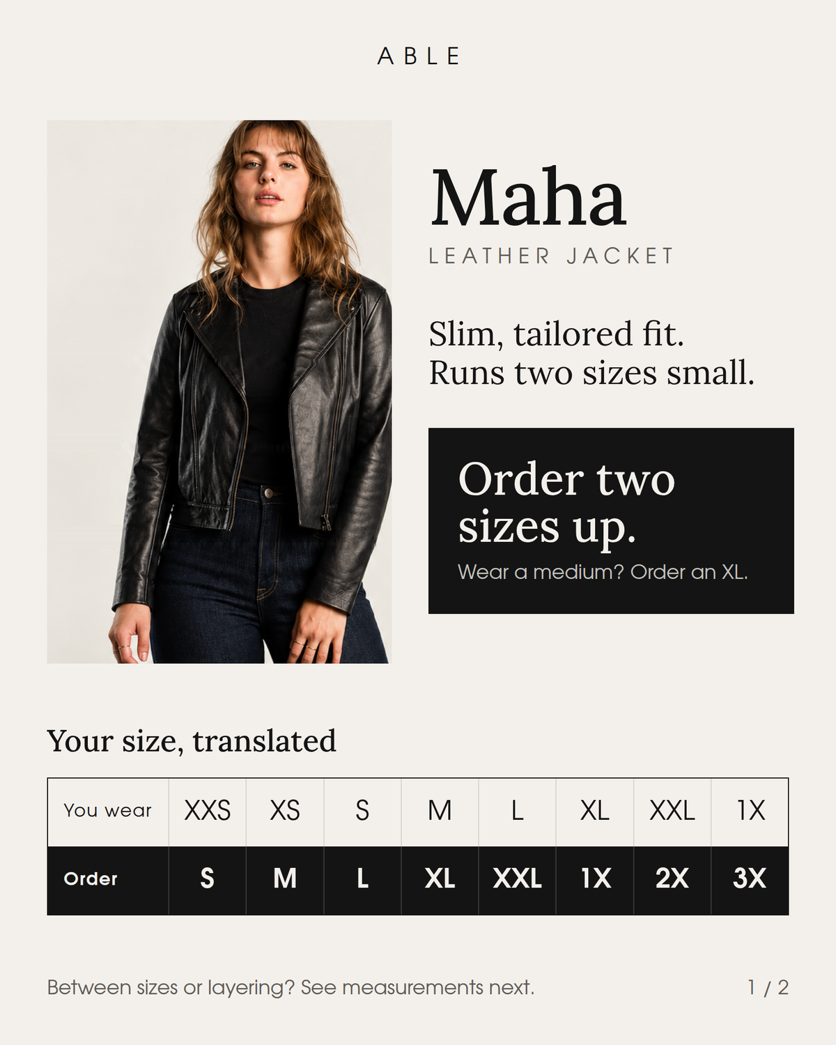 Maha Leather Jacket