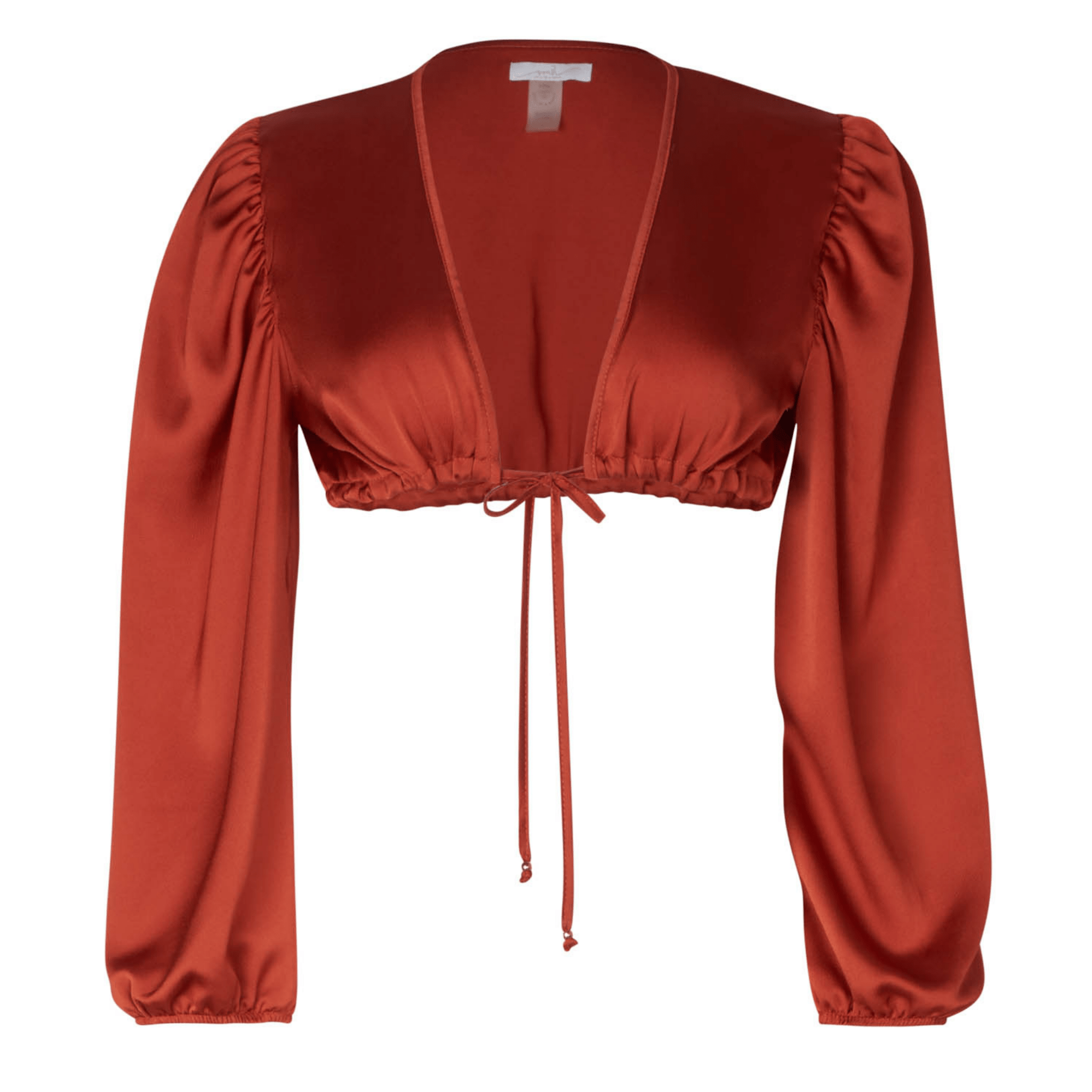 Jenna Long Sleeve Terra Crop Top