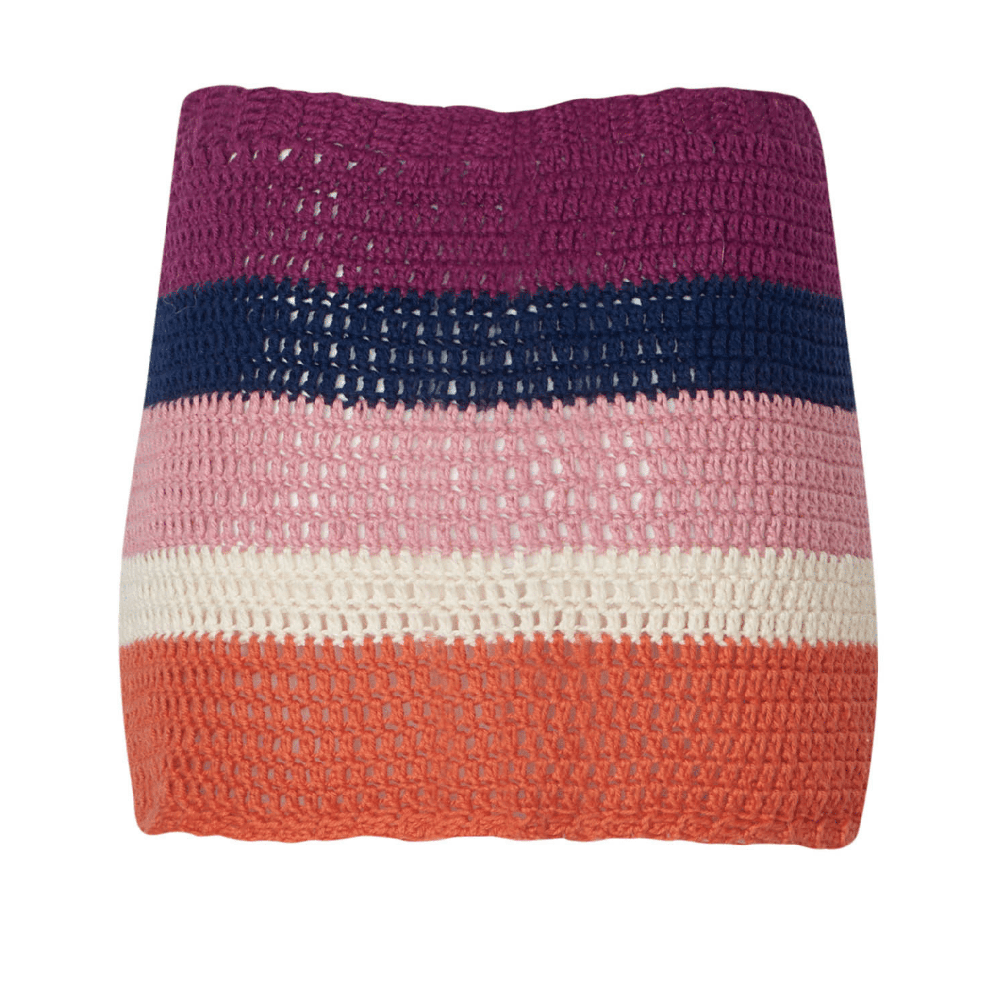 Kaia Sunset Crochet Mini Skirt