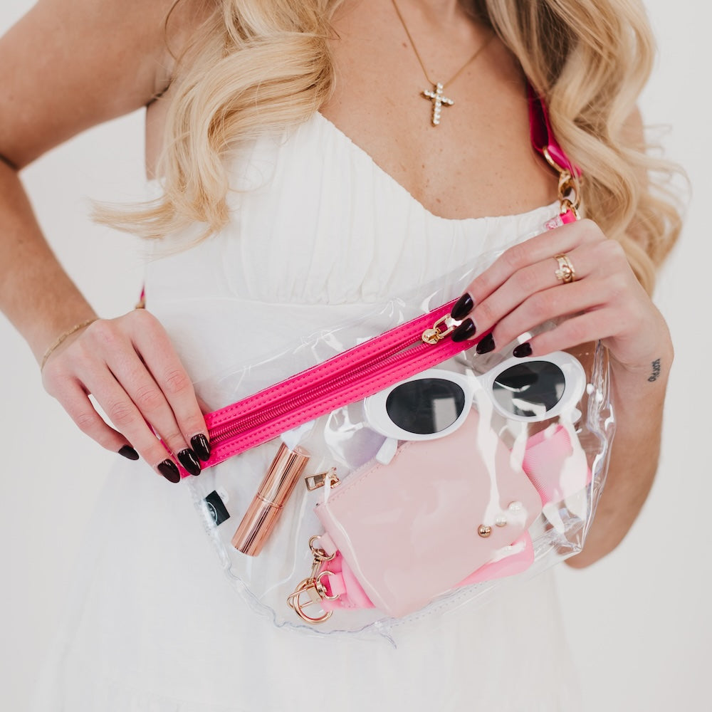 Kehlani Clear Stadium Bum Bag