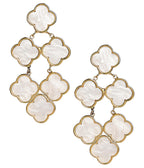 Camilla - Mother of Pearl - Statement Earring