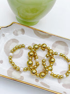 Georgia Bracelet -  Large Mixed Beads  14mm and 6mm beads