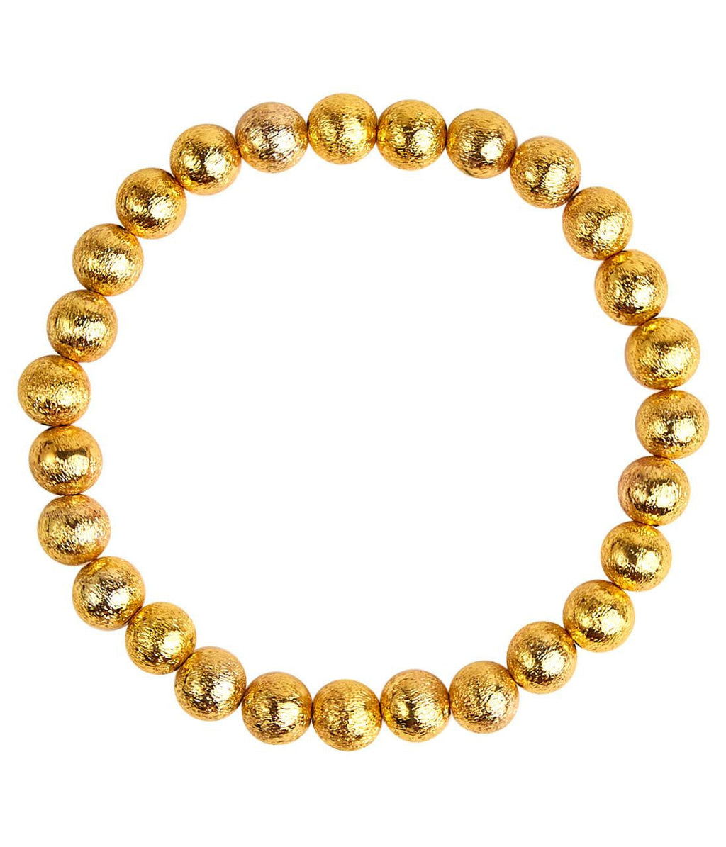 Georgia - Gold Beaded Bracelet