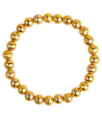 Georgia - Gold Beaded Bracelet