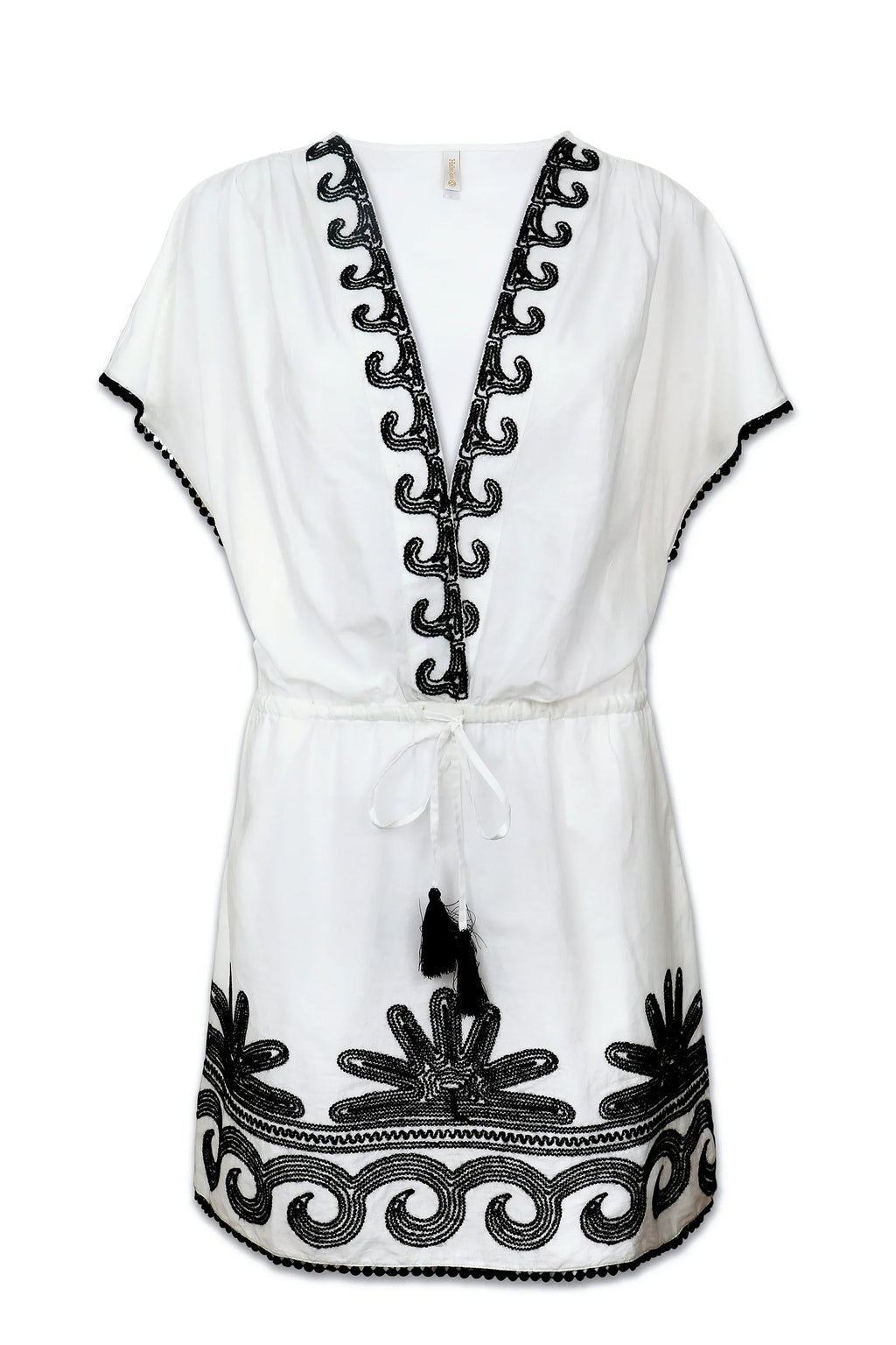 Margaux Dress – Black White