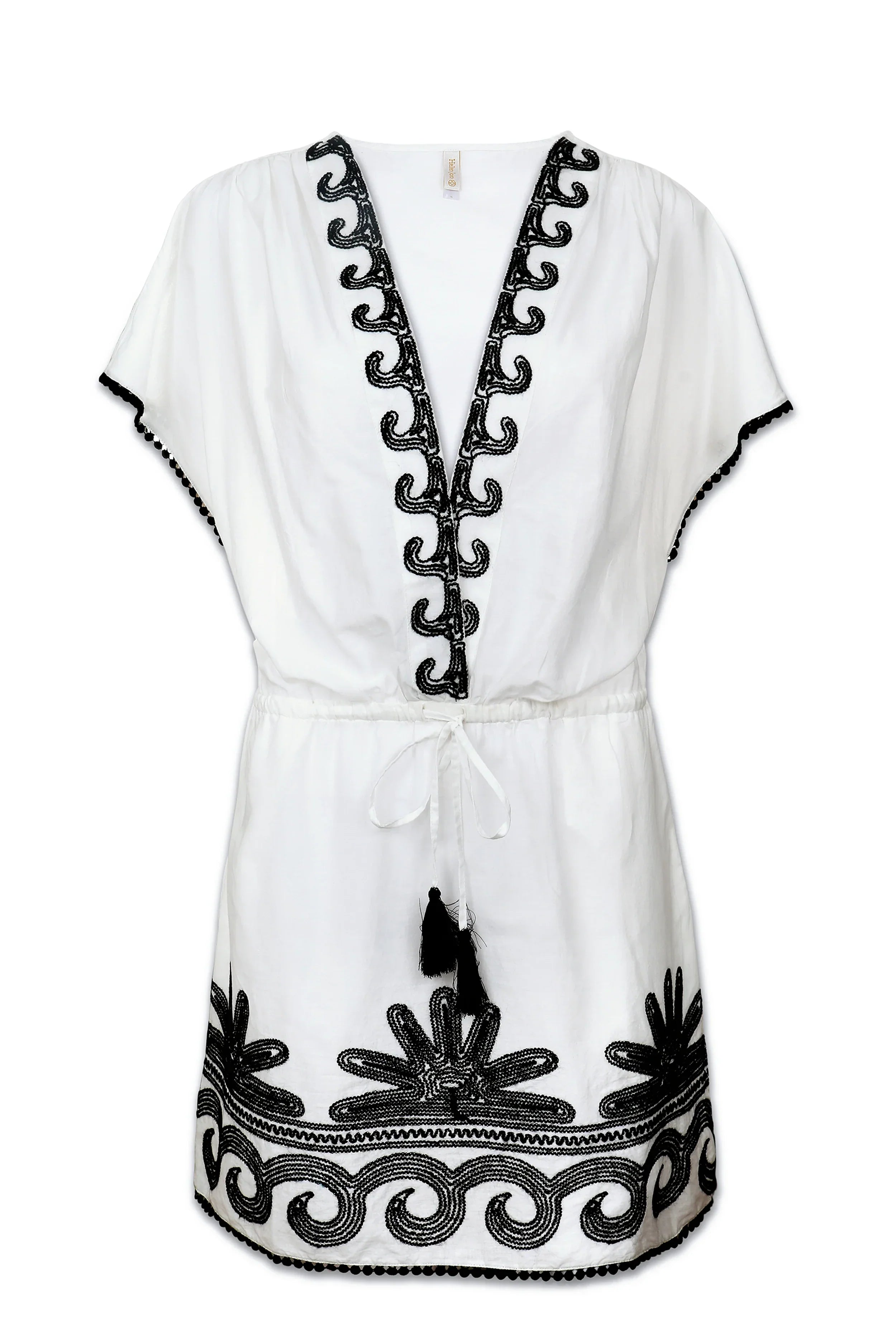 Margaux Dress – Black White