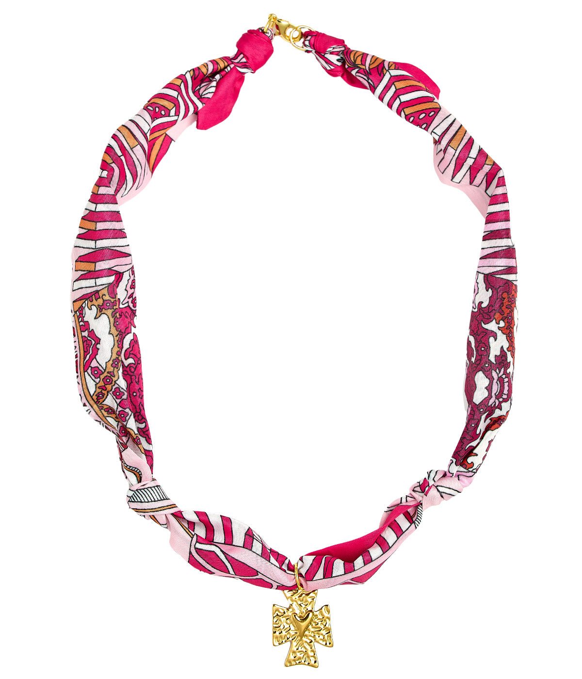 Scarf Charm Necklaces - Spring Collection
