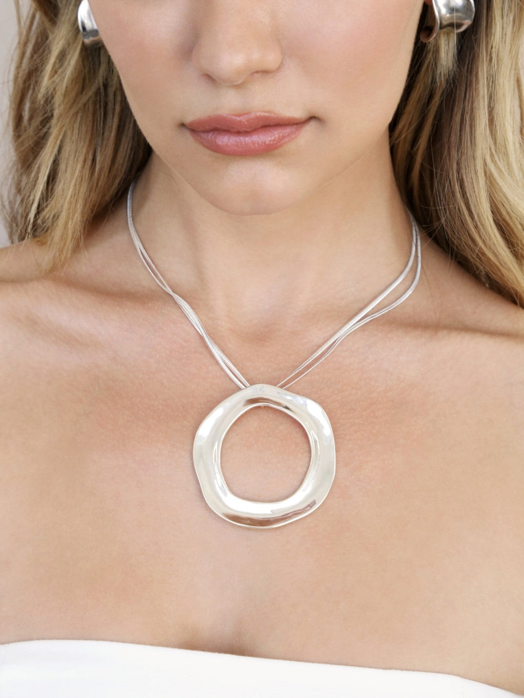 Open Circle Necklace