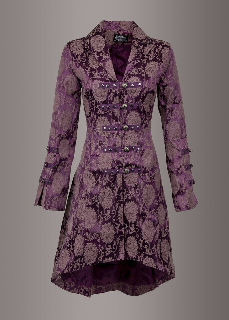 Purple Victorian Steampunk Jacket