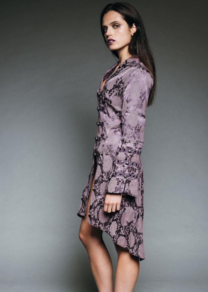 Purple Victorian Steampunk Jacket