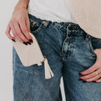 River Raffia Clippable Card Holder