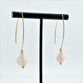 Small Stone Drop Earrings