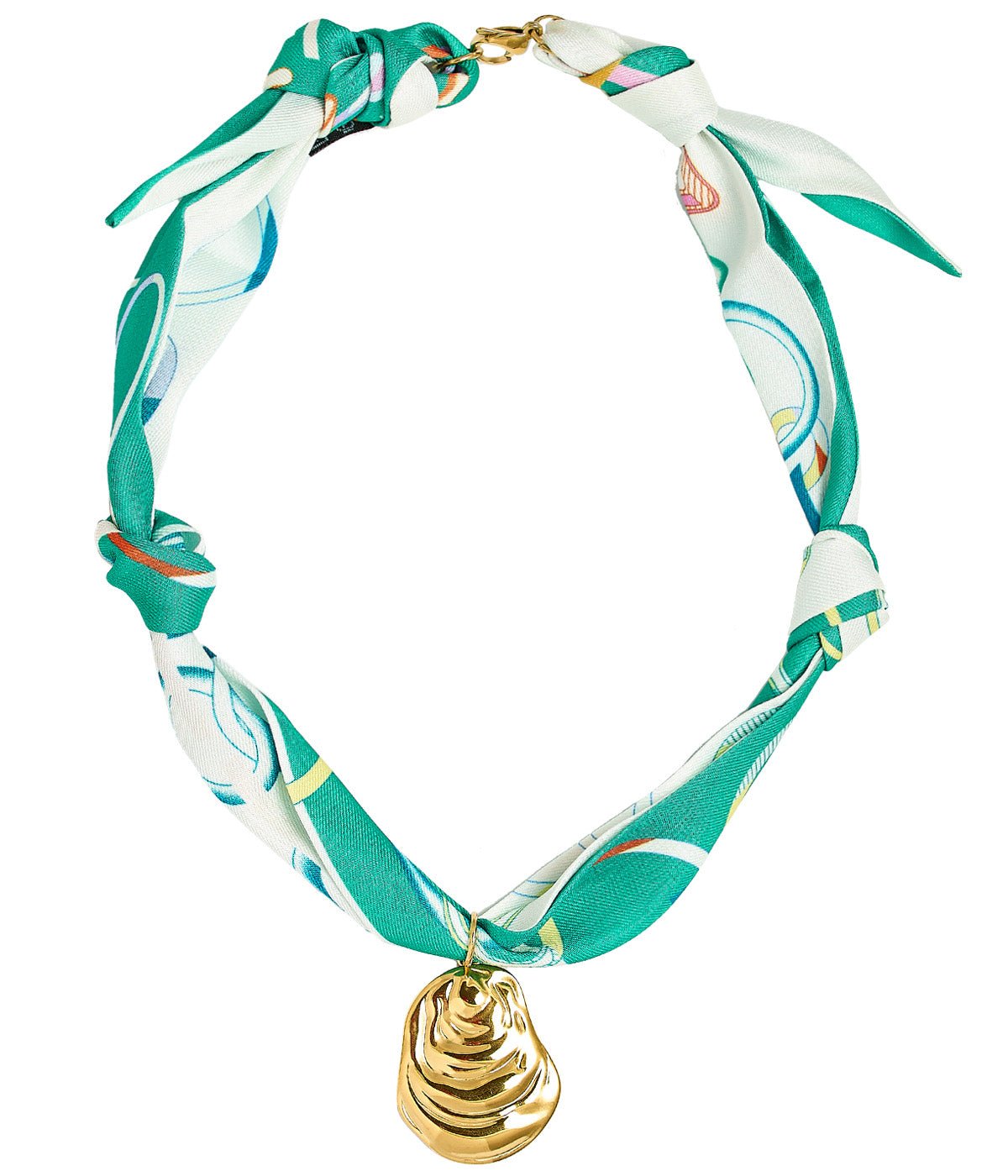 Scarf Charm Necklaces - Spring Collection