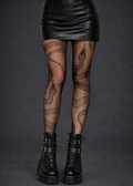 Slither Snake Fishnet Tights