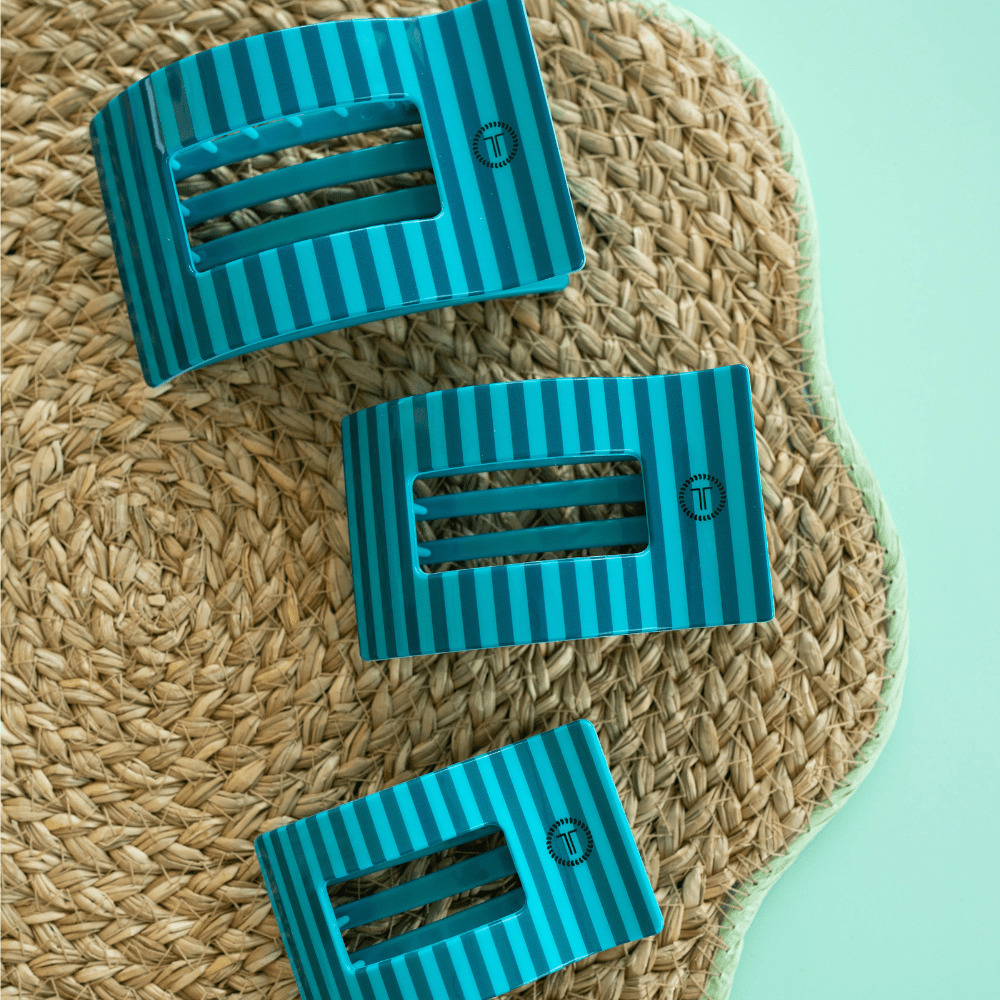 Splash Zone Medium Flat Rectangle Hair Clip