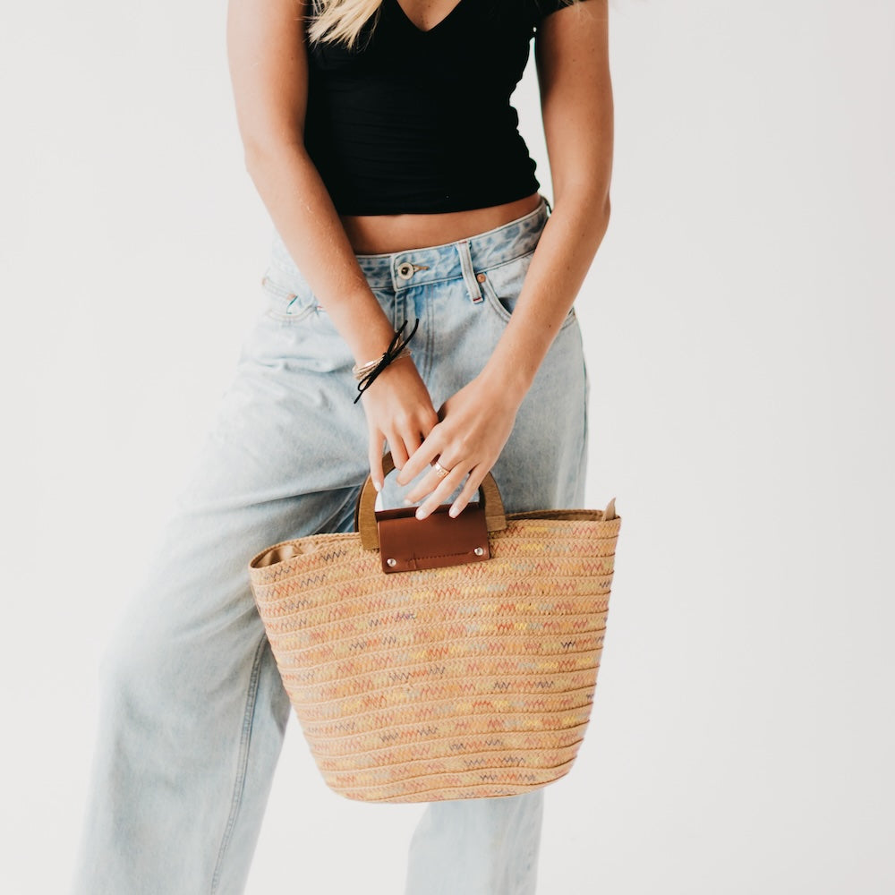 Savannah Straw Tote Bag