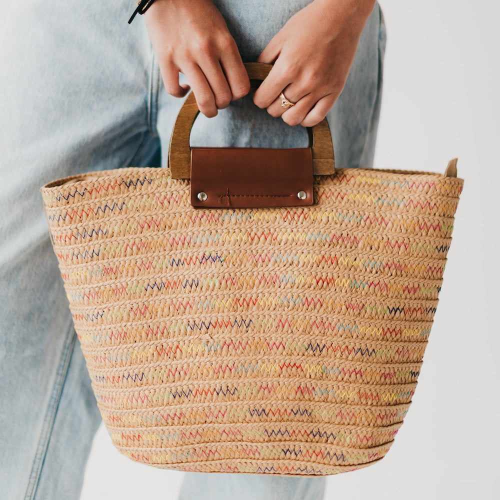 Savannah Straw Tote Bag