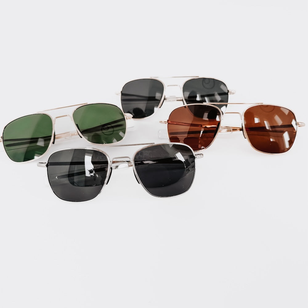Sunny Square Aviator Sunglasses