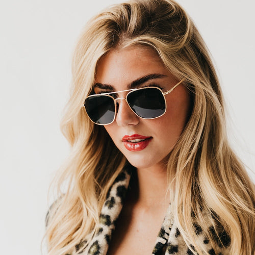 Sunny Square Aviator Sunglasses