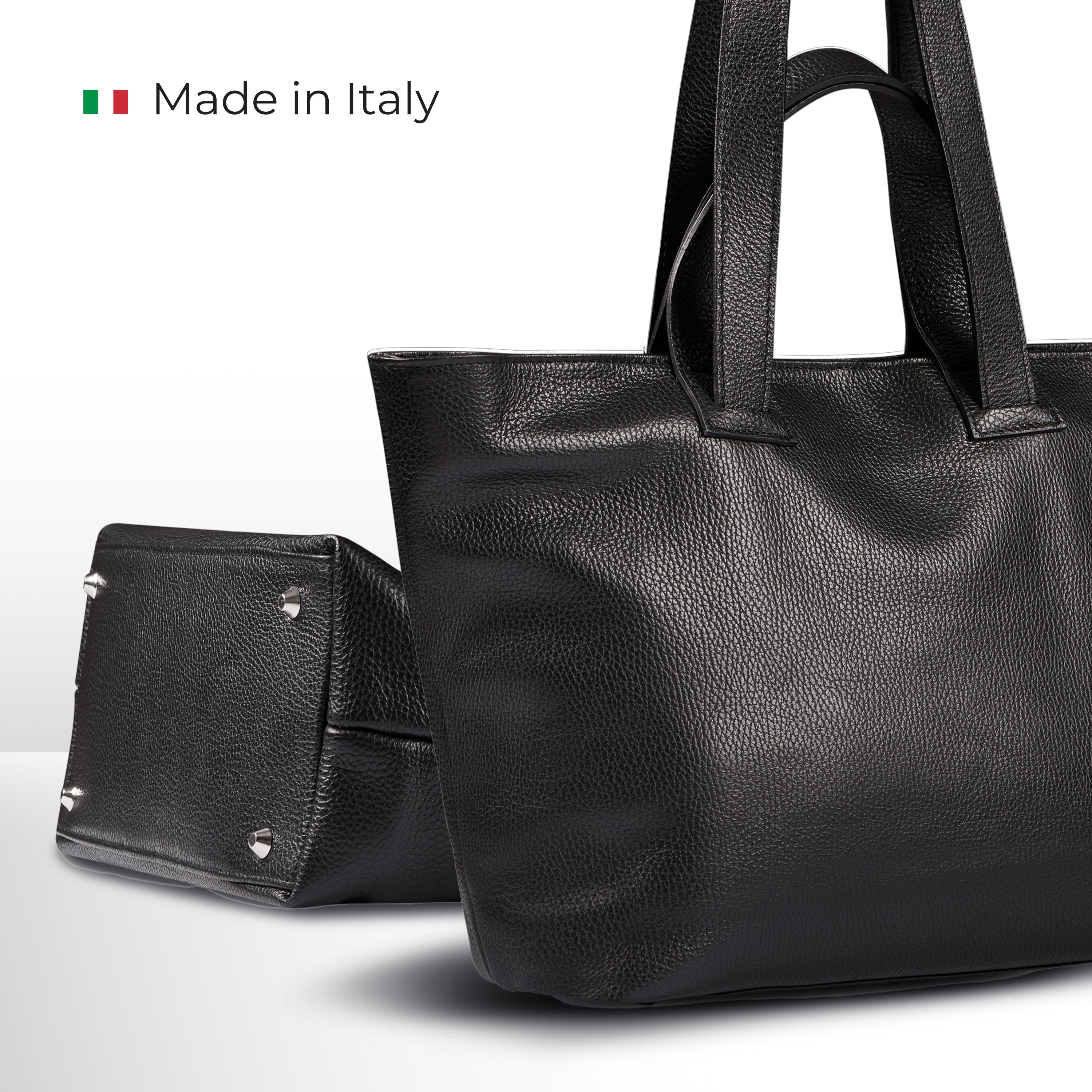 Calf Leather Tote Bag