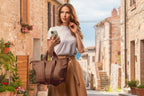 Italian Genuine Calf Leather Tote Bag 122500