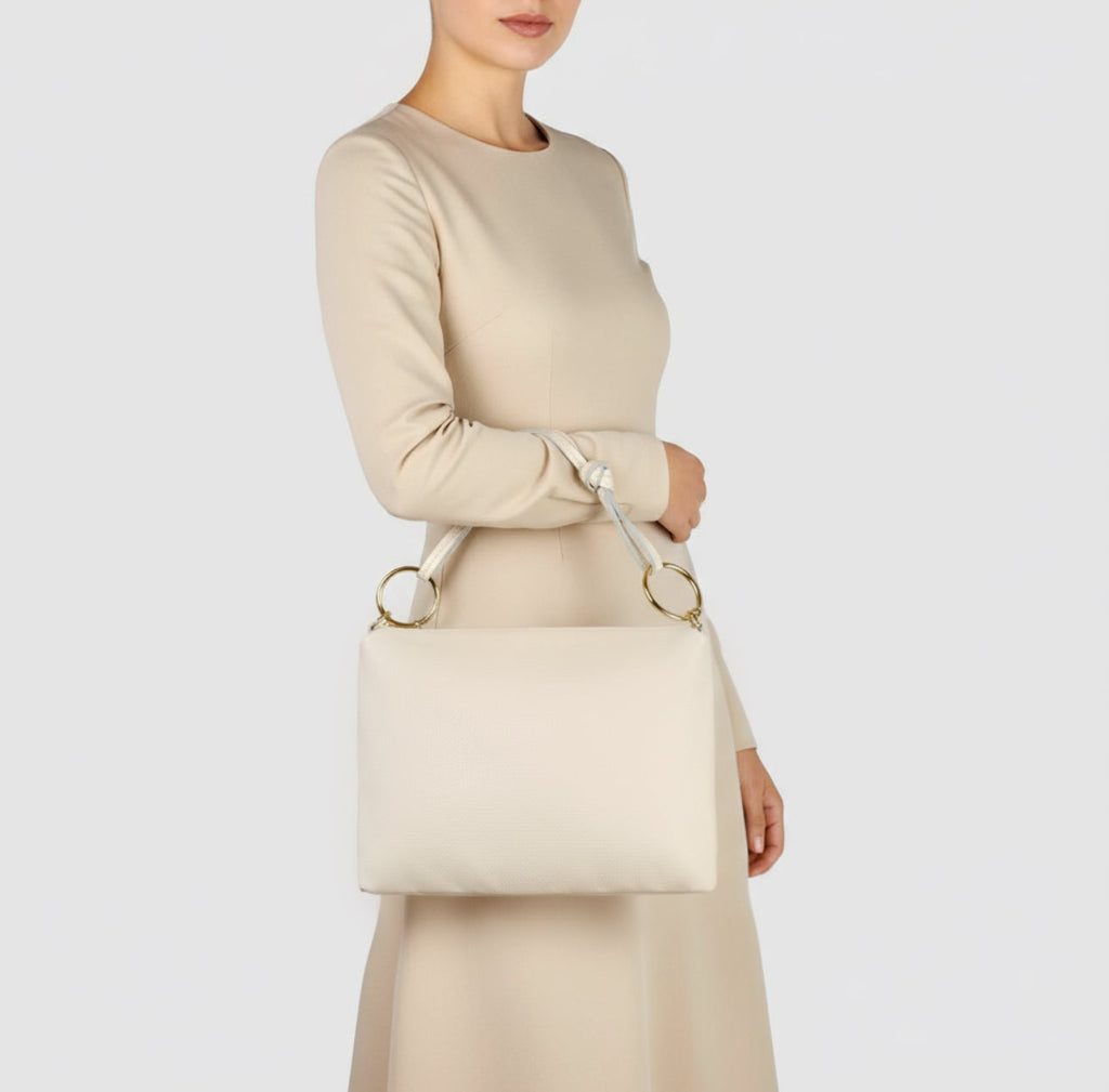 Italian Genuine Calf Leather Shoulder Bag