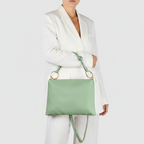 Italian Genuine Calf Leather Shoulder Bag