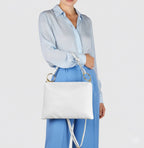 Italian Genuine Calf Leather Shoulder Bag