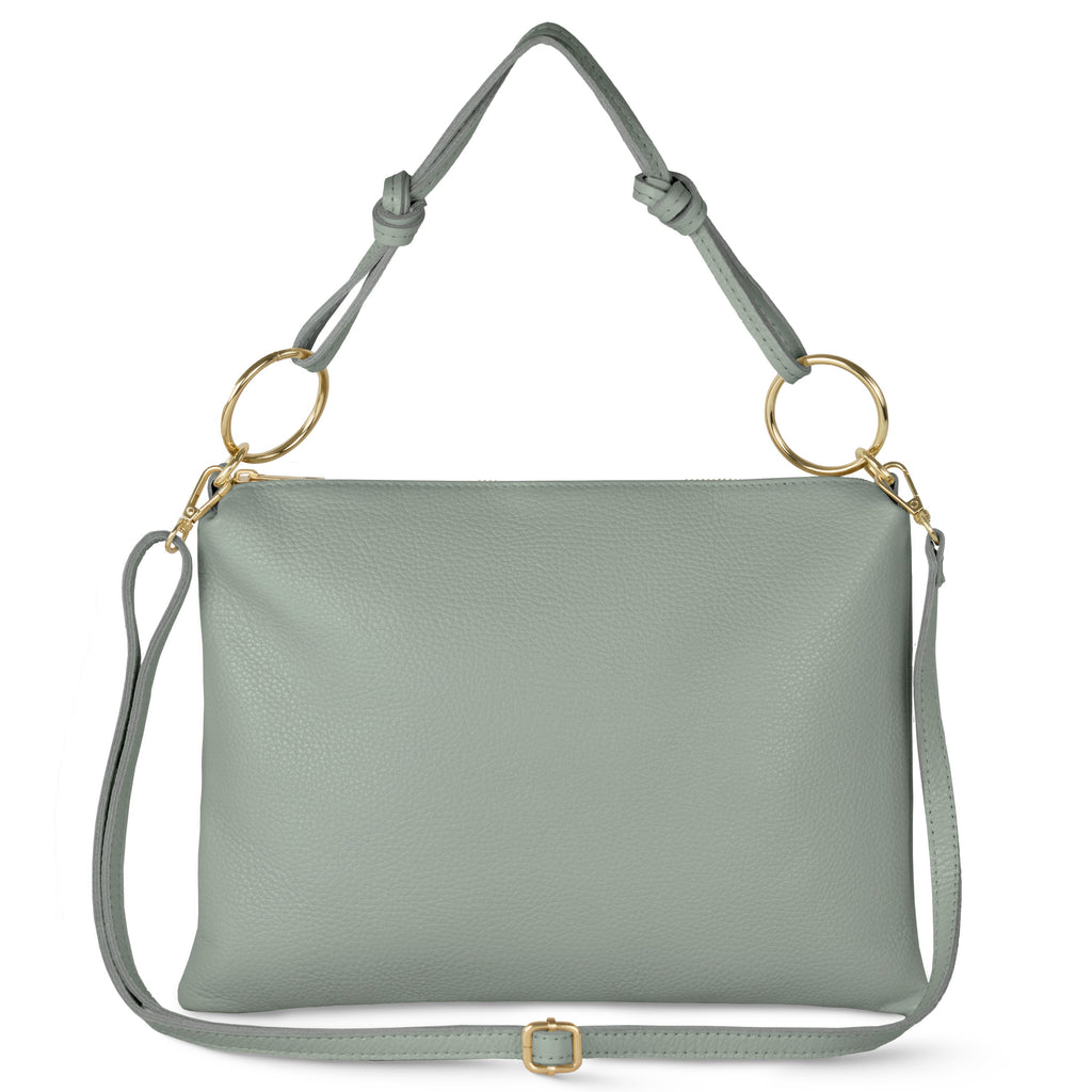Italian Genuine Calf Leather Shoulder Bag
