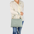 Italian Genuine Calf Leather Shoulder Bag