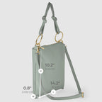 Italian Genuine Calf Leather Shoulder Bag