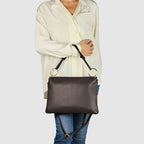 Italian Genuine Calf Leather Shoulder Bag