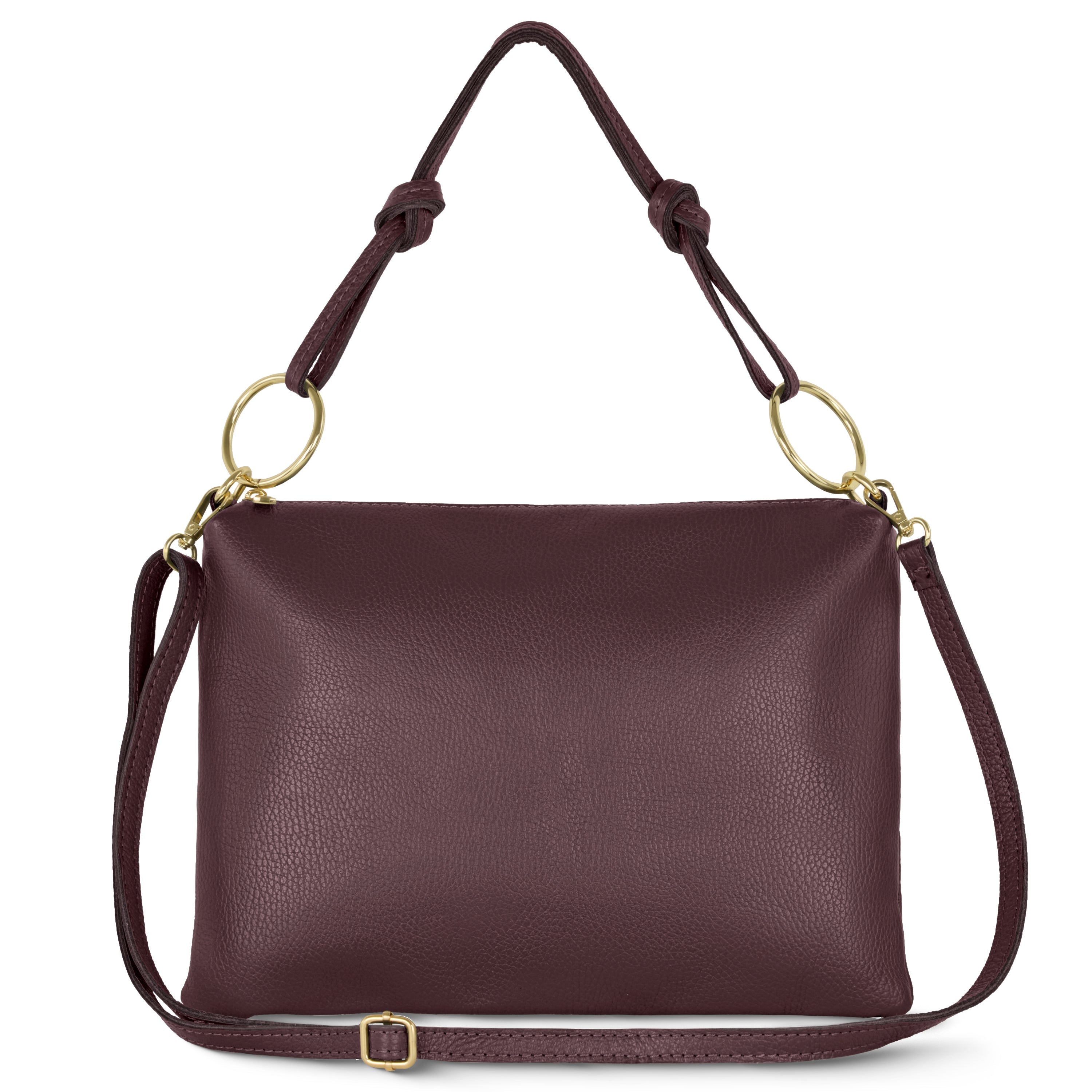 Italian Genuine Calf Leather Shoulder Bag