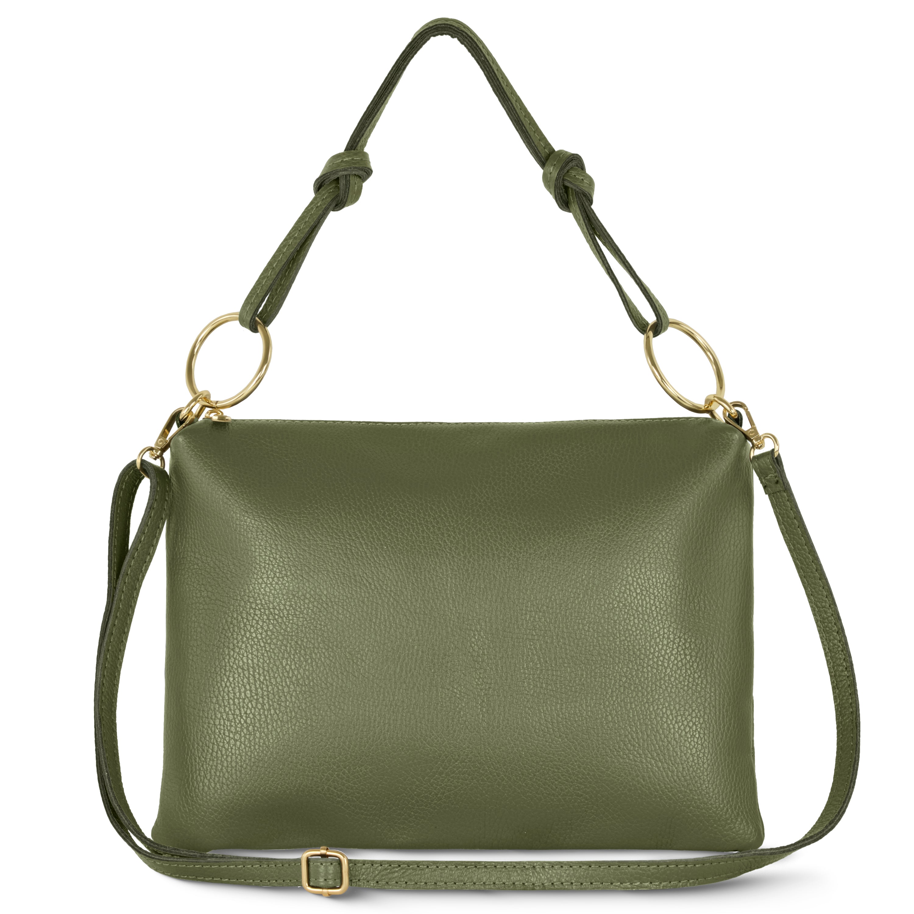 Italian Genuine Calf Leather Shoulder Bag