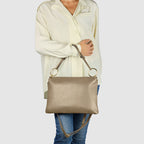 Italian Genuine Calf Leather Shoulder Bag