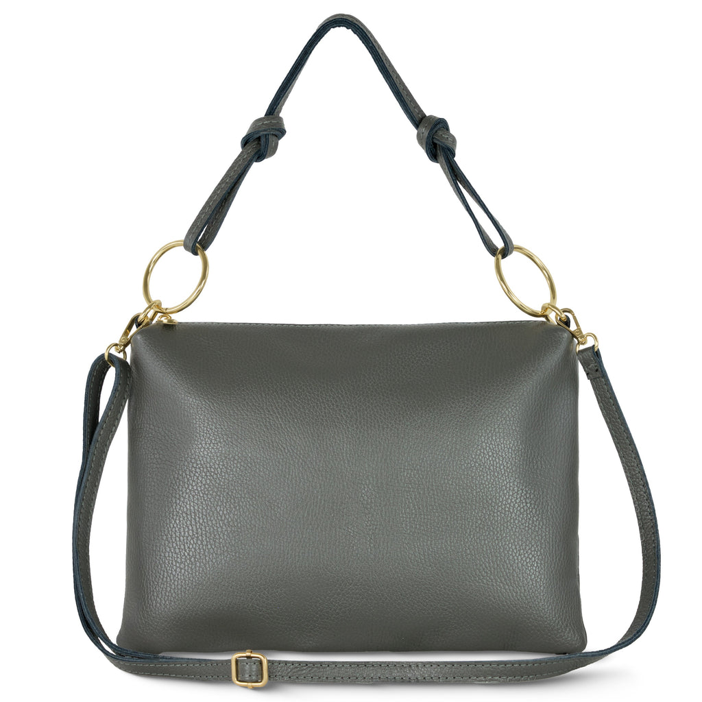 Italian Genuine Calf Leather Shoulder Bag