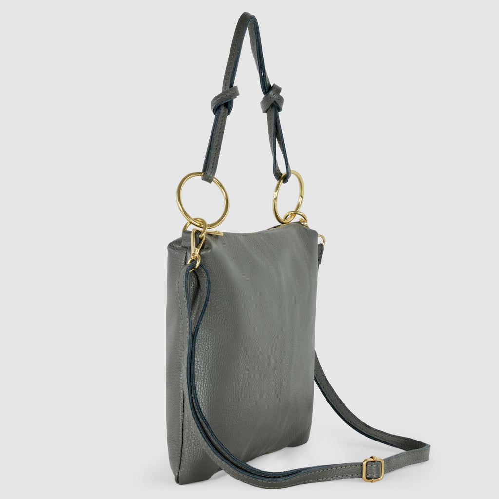 Italian Genuine Calf Leather Shoulder Bag