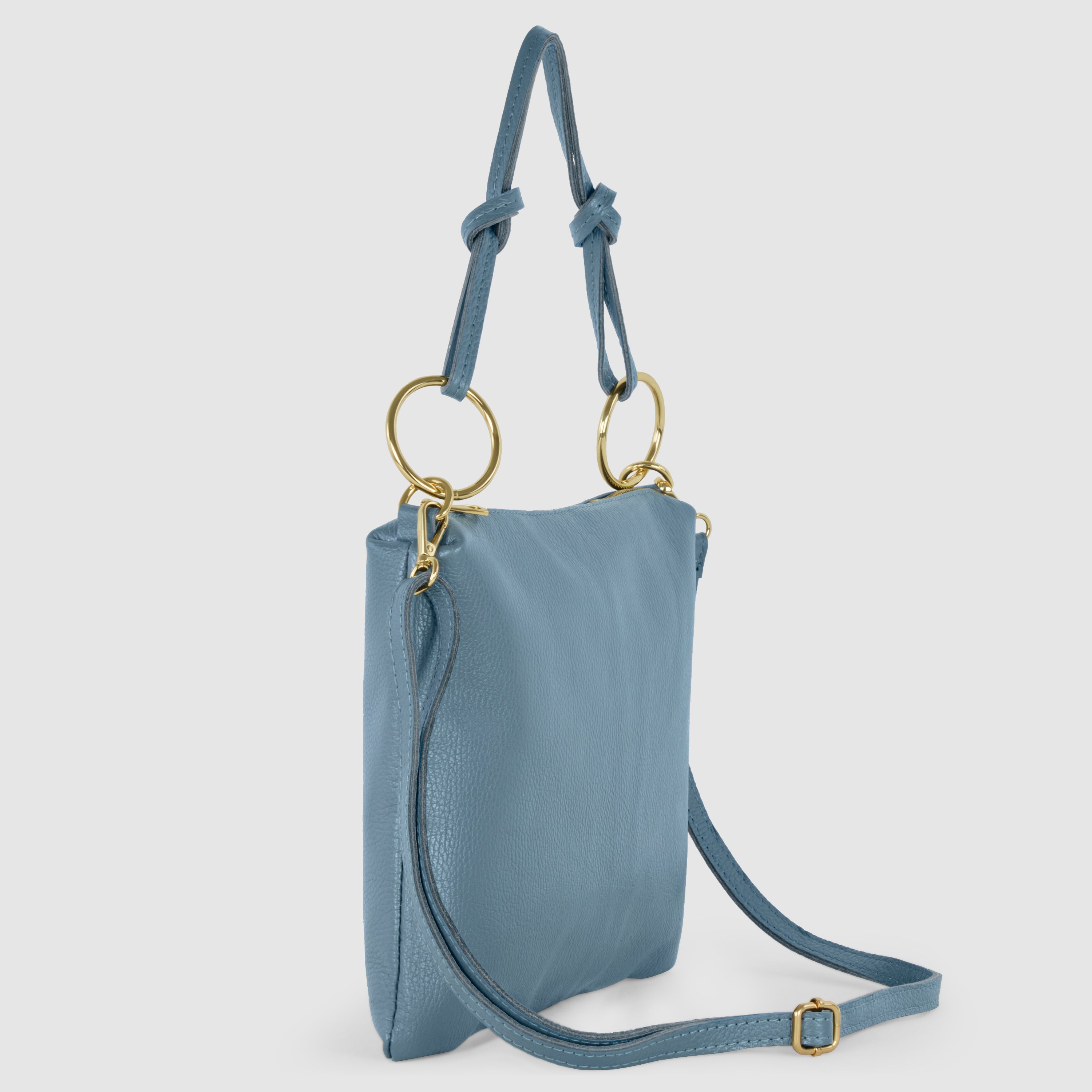 Italian Genuine Calf Leather Shoulder Bag