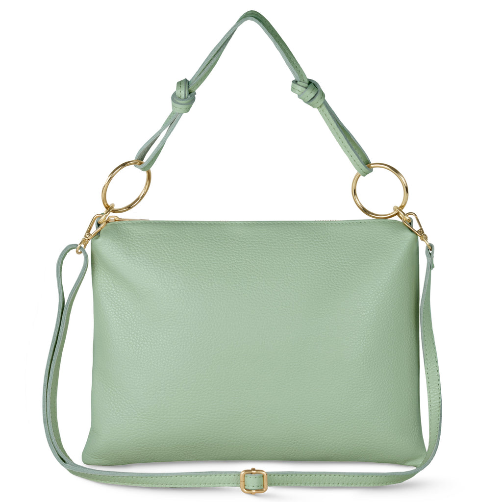 Italian Genuine Calf Leather Shoulder Bag