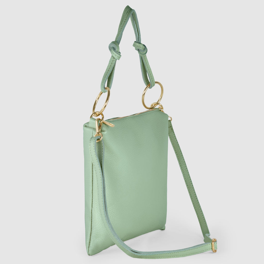Italian Genuine Calf Leather Shoulder Bag