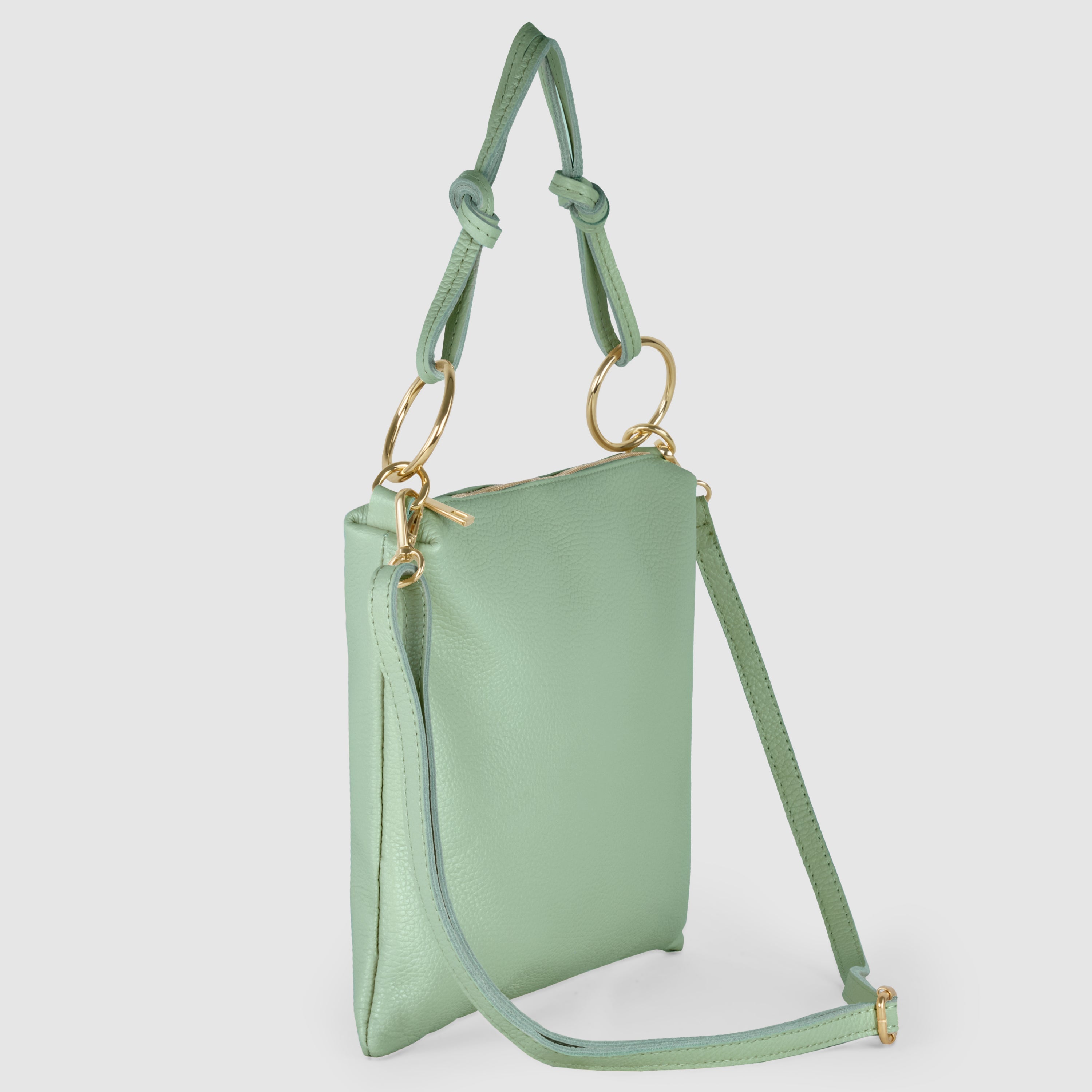 Italian Genuine Calf Leather Shoulder Bag