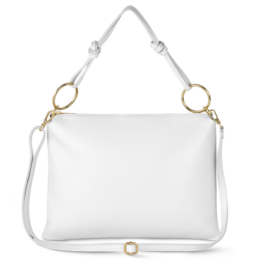 Italian Genuine Calf Leather Shoulder Bag