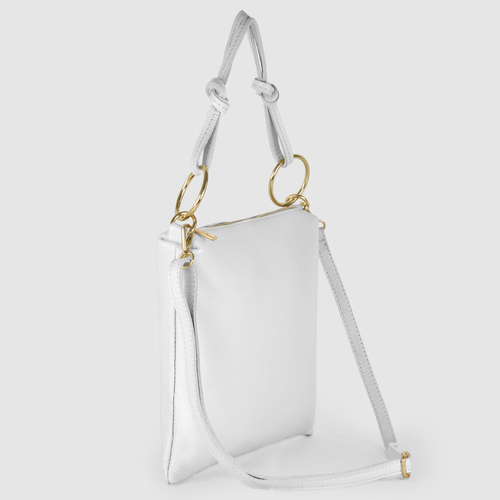 Italian Genuine Calf Leather Shoulder Bag