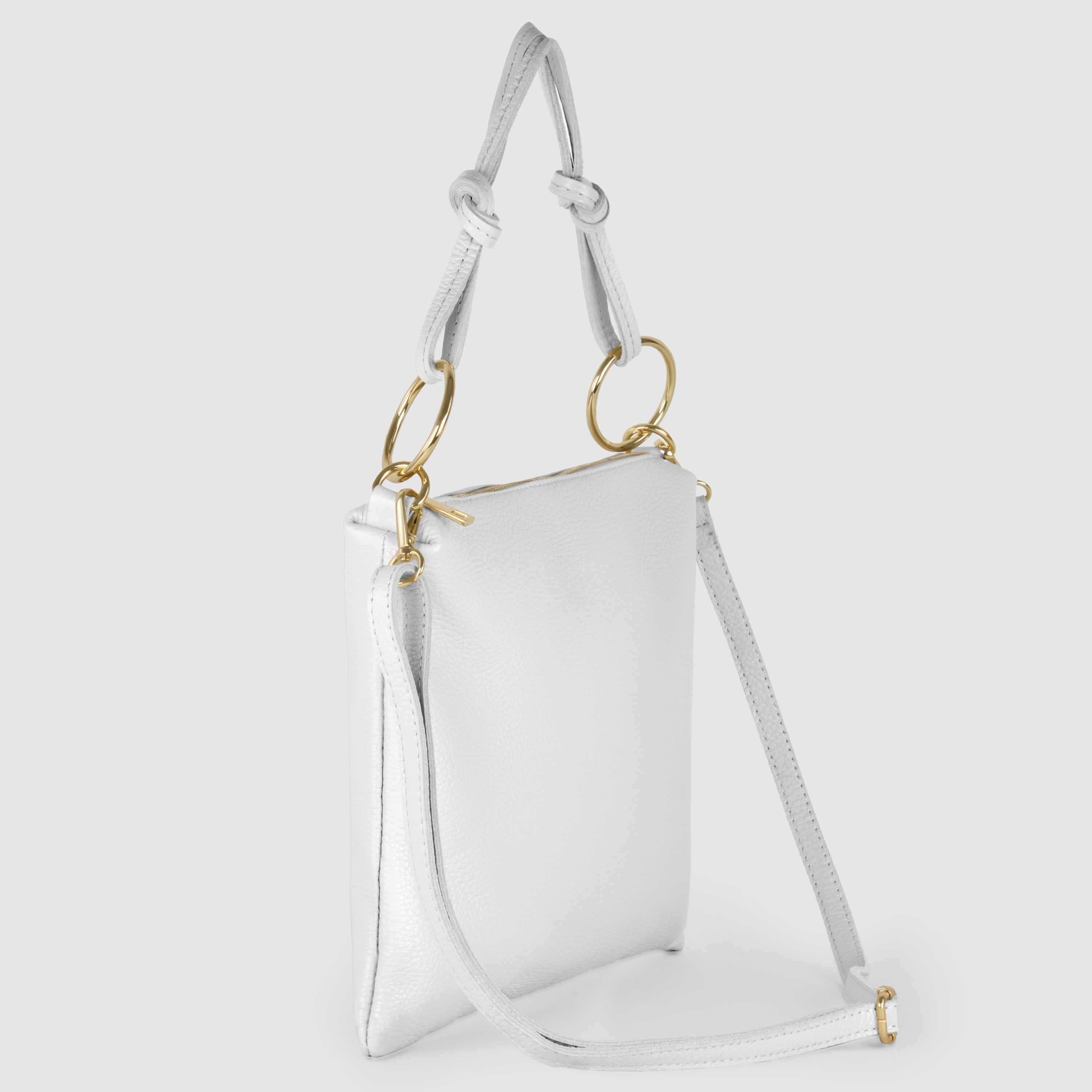 Italian Genuine Calf Leather Shoulder Bag