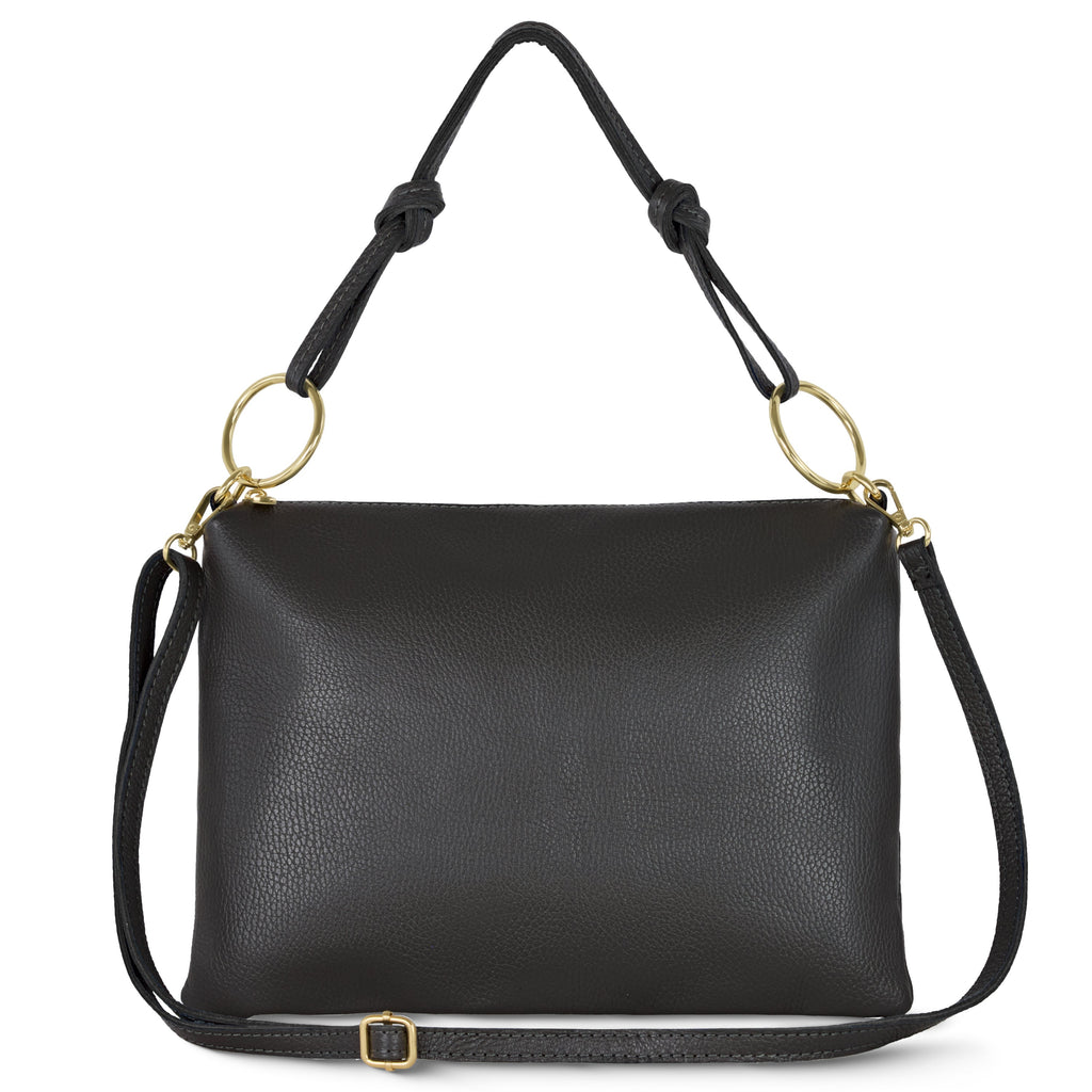 Italian Genuine Calf Leather Shoulder Bag