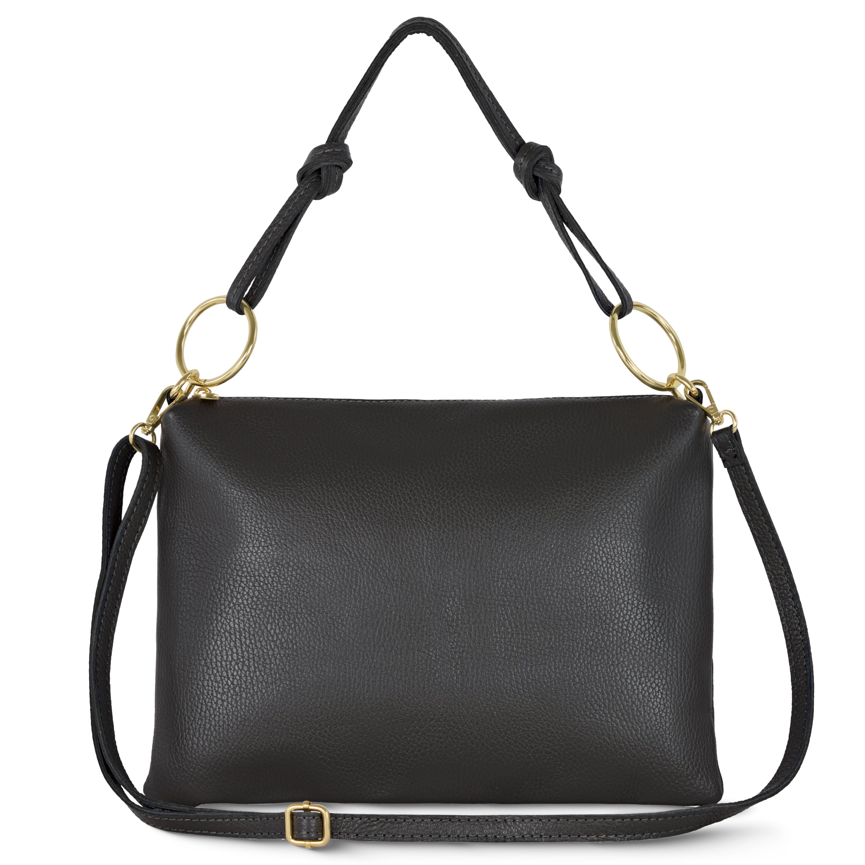 Italian Genuine Calf Leather Shoulder Bag