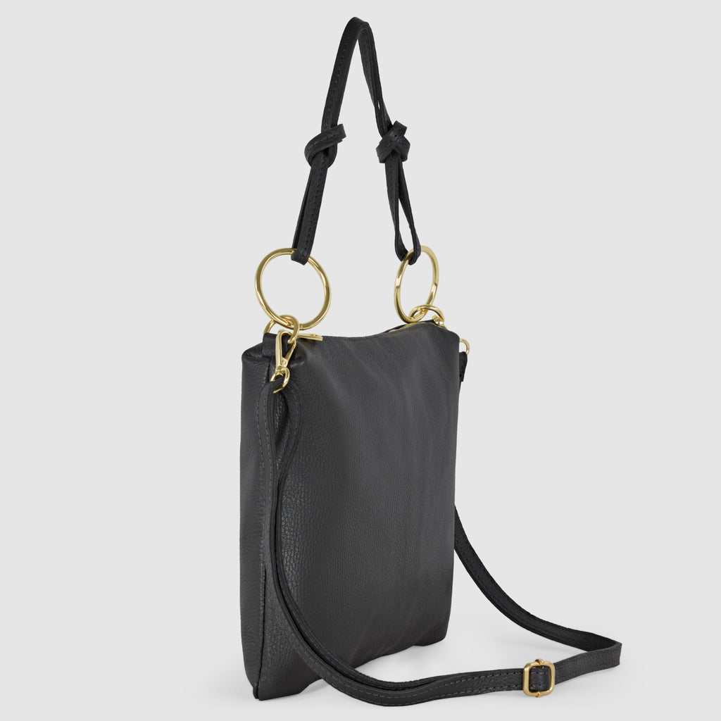 Italian Genuine Calf Leather Shoulder Bag